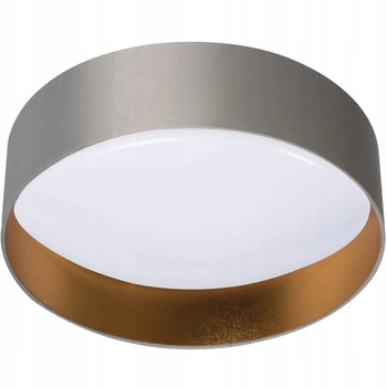 Přisazené LED stropní svítidlo Rifa 17.5W 4000K 40cm kulaté šedé zlato KANLUX
