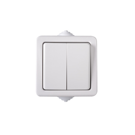 Spínač TEKNO IP54 bílý KANLUX