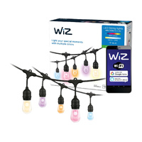 Zahradní Girland LED světelný řetěz 12W RGB SMART WiFi WiZ
