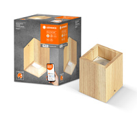 Přisazené LED stropní svítidlo 8W SMART+ WiFi CCT Stmívatelné Spot Dřevěné LEDVANCE