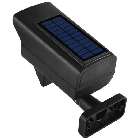 LED solární lampa Falešná kamera Venkovní zahradní pohybový senzor + dálkové ovládání