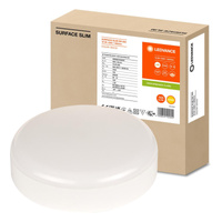 Plafond LED stropní svítidlo 10W 1050lm 3000K teplá povrchová montáž bílá 20cm povrch Ledvance