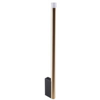 Nástěnná lampa Venkovní fasádní lampa G9 Black Gold Glam Sanico Goldlux