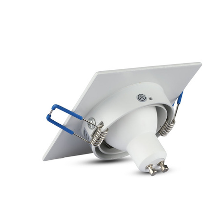 Stropní svítidlo zapuštěné GU10 čtvercové bílé VT-782 V-TAC