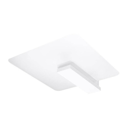 LED stropní svítidlo Plafond LAPPO 2xE27 Čtvercové svítidlo Bílé SOLLUX