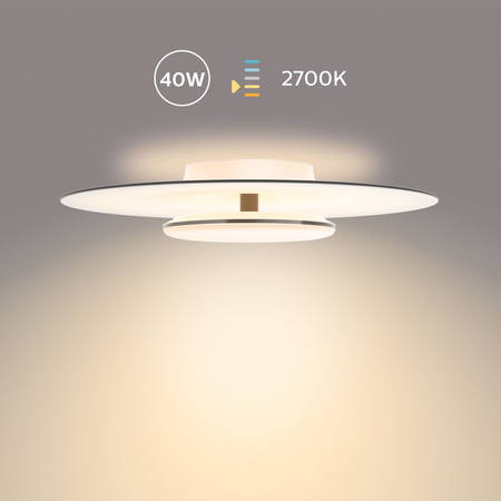 Stropní svítidlo LED Plafond 40W 4200lm 2700K Black Garnet Philips
