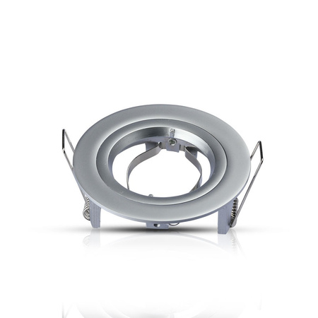 Stropní svítidlo zapuštěná montáž GU10 kulatá šedá VT-774 V-TAC