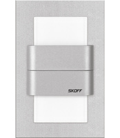 Zahradní svítidlo nástěnné sklopné svítidlo DUO TANGO LED IP66 1.6W 4000K hliník SKOFF