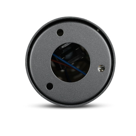 Stožár zahradní lampy GU10 IP54 80CM kulatá matná černá VT-7618 V-TAC