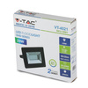 Reflektor LED 20W 1700lm IP65 Black Green Light SMD VT-4021-C V-TAC
