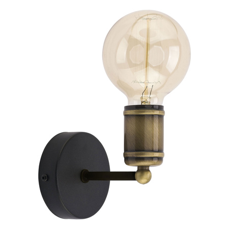 RETRO Nástěnné svítidlo černá patina Retro styl E27 1900 TK Lighting