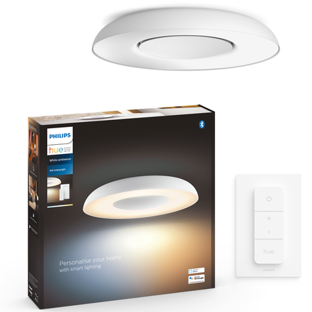 LED Plafond STILL White 22,5W CCT PHILIPS HUE Bluetooth Zigbee stropní svítidlo + stmívač