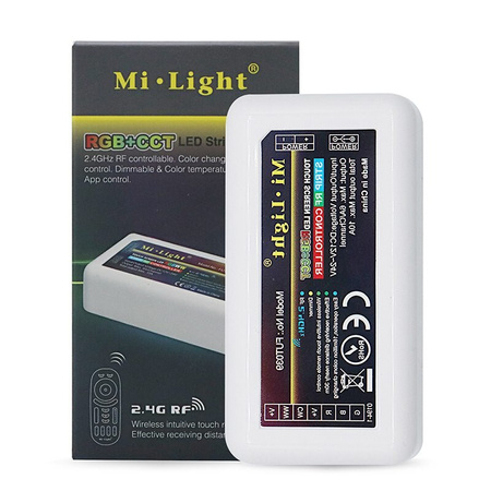 Ovladač pro CCT 12/24V 10A Mi-Light Wi-Fi LED pásky - FUT035
