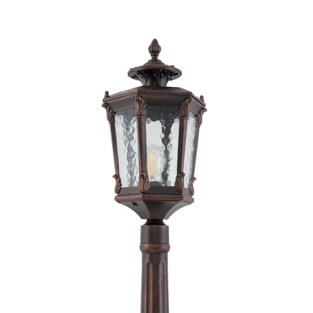 Venkovní zahradní lampa AMUR I 4694 E27 IP44 měděný sloup Nowodvorski