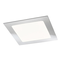 LED 12W 800lm 4000K chrom IP44 Industrial Lois 5587 Rabalux bodové svítidlo pro montáž pod omítku