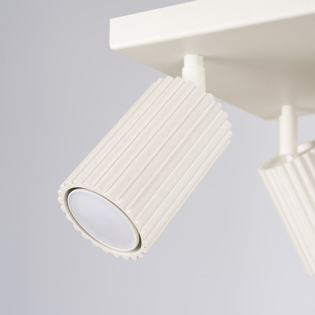 Bodové reflektorové stropní svítidlo Tuba 4x GU10 Beige Carbon Deep Space SL.1602 Sollux