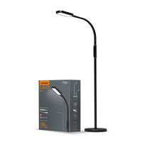 Stolní lampa 2v1 LED 12W 3000K-5500K CCT Stmívatelná dotyková černá