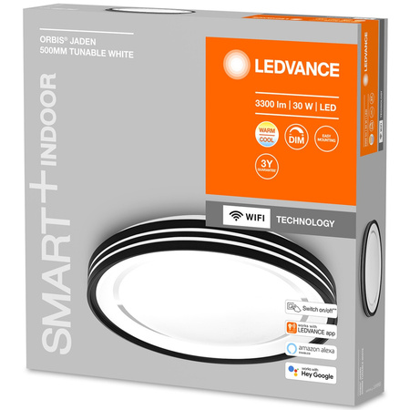 LED stropní svítidlo ORBIS JADEN 30W 3300lm CCT 50cm SMART+ WIFI LEDVANCE