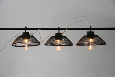 LED baterie Garden Garland 2.1 m. napájená 2xAA bateriemi ASTRA GOLDLUX (Polux)