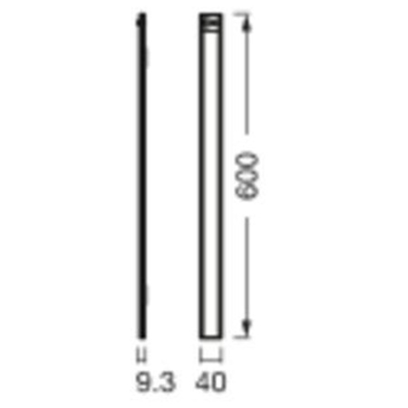 LED světelný pásek pod skříňku 4W 270lm CCT se senzorem pohybu Twilight Battery Grey Linear Ledvance