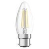 LED žárovka B35 Candle B22d 4W = 40W 470lm 4000K Neutral 300° Retrofit Filament CLASSIC Osram