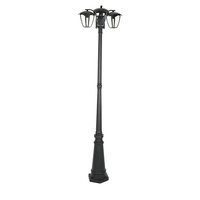 Zahradní lampa Lucerna 3xE27 vysoká 199CM černá VT-740 V-TAC