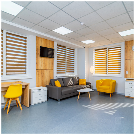 Povrchový LED panel 40W 4000lm 4000K 120° neutrální kofferová bílá 60x60cm Davro Kobi