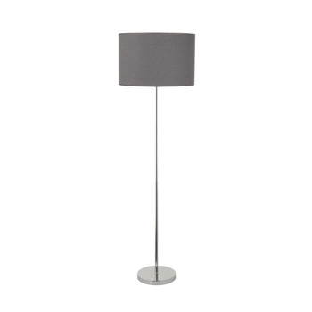 HOTEL 9300 Nowodvorski Stojací lampa šedá E27 Materiál+ocel Minimalistický