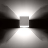 Nástěnné svítidlo QUAD 1 G9 Cube Top-Bottom Minimalist White SOLLUX