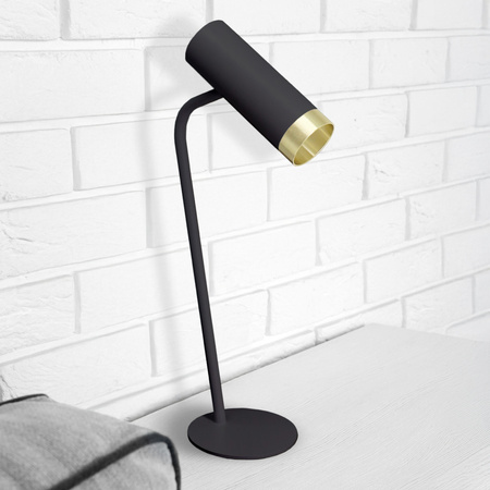 Stolní lampa GU10 černá Fado Sanico Goldlux