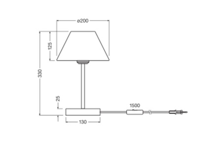 Stolní lampa Stolní svítidlo Stojací dekorativní E27 Hnědá zelená USB-C Dekor Ledvance