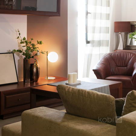 Stolní lampa Stolní svítidlo Dekorativní G9 Zlatá elegance Kobi