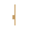 Nástěnné svítidlo na povrch 2x G9 Gold Modern LASER WALL 10562 Nowodvorski