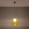 LED závěsné stropní svítidlo BALL E27 Overhang Round Yellow SOLLUX