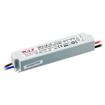 VOLTAGE LED zdroj 12V 18W 1.5A GPV-18-12 GLP IP67 HERMETIC