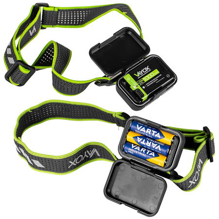 Dobíjecí čelovka 800LM CREE + SMD PRO SERIES VA0196 VAYOX