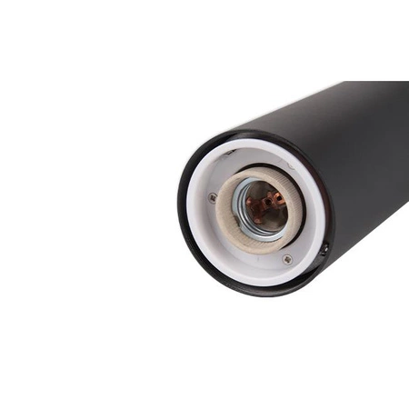 Zahradní lampa LED Venkovní stožár DENVER E27 IP44 80cm Kulatý