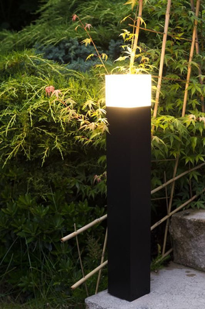 Venkovní stojací zahradní lampa Cube CB-330 DG E27 33cm Su-Ma