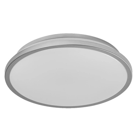 Plafond LED stropní svítidlo pro povrchovou montáž 16W 1100lm 3000K Warm Silver 29cm Orbis Ledvance