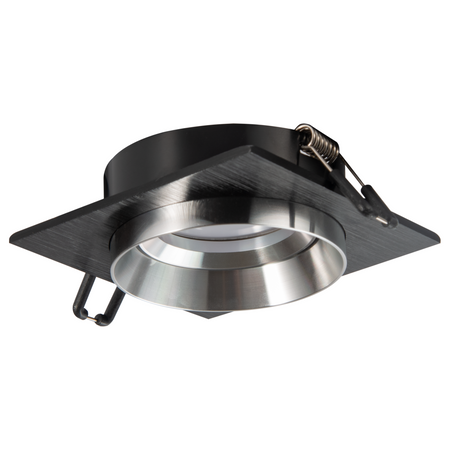 Bodové svítidlo MR16 BlackSilver 12 V LIKA Sanico Goldlux pro vestavbu do zdi