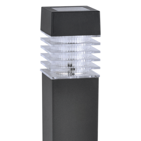 LED solární zahradní lampa 40cm černá MARTIN GOLDLUX (Polux)