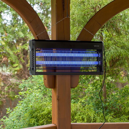 Insekticidní lampa Elektrická past 120m2 na mouchy komáry hmyz VAYOX