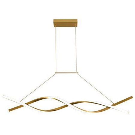 LED stropní závěsné světlo 33W 2150lm 4000K neutrální zlatá Kono Masterled