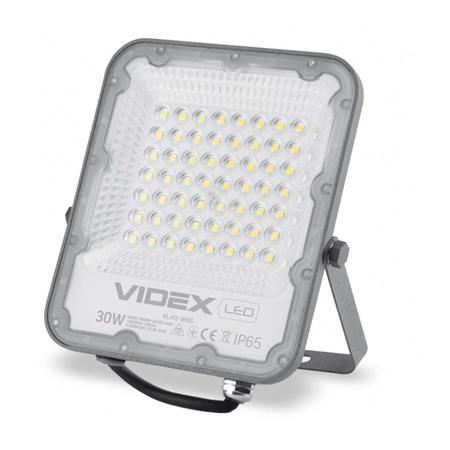 Reflektor LED Halogenový 30W 3900lm 5000K IP65 šedý VIDEX DAVIS