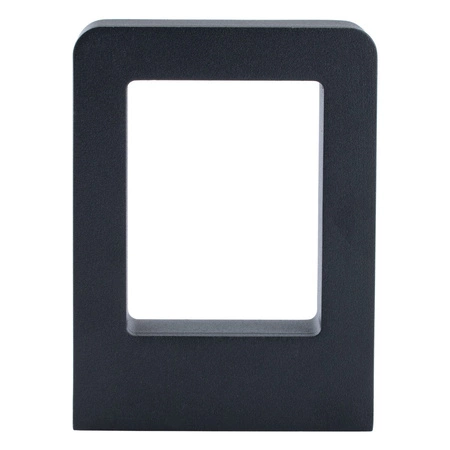 Svítidlo zahradní lampa FASÁDNÍ STĚNOVÁ LED lampa 6W Malta černá