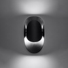 LED TEAR G9 Nástěnné svítidlo Top Oval Black SOLLUX