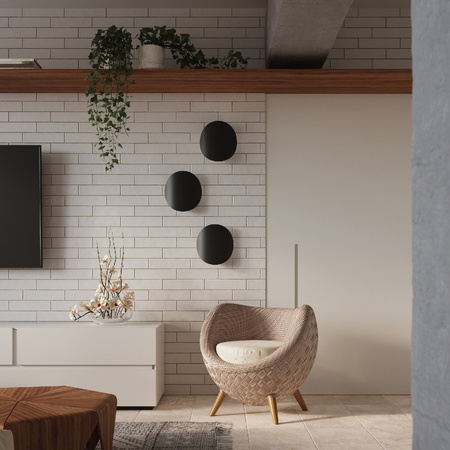 SENSES LED nástěnné svítidlo 2xG9 Nástěnné svítidlo Oval černé SOLLUX