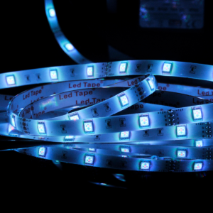 LED pásek 14W RGB 150LED SMD IP65 5m + ovladač + zdroj