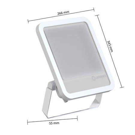 LED reflektor 100W 14000lm 3000K IP66 bílý LEDVANCE reflektor