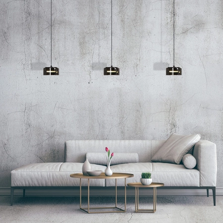 Závěsné stropní svítidlo GX53 Black Ophelia Sanico Goldlux